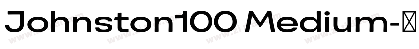 Johnston100 Medium字体转换